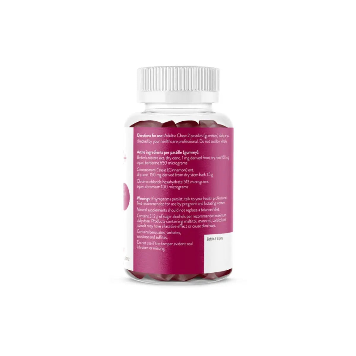 Berberine Gummies 50 Pastilles Isowhey
