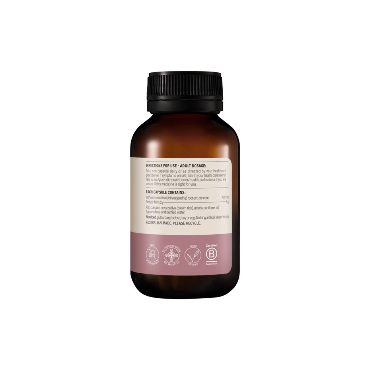 High Strength Ashwagandha 60 Capsules