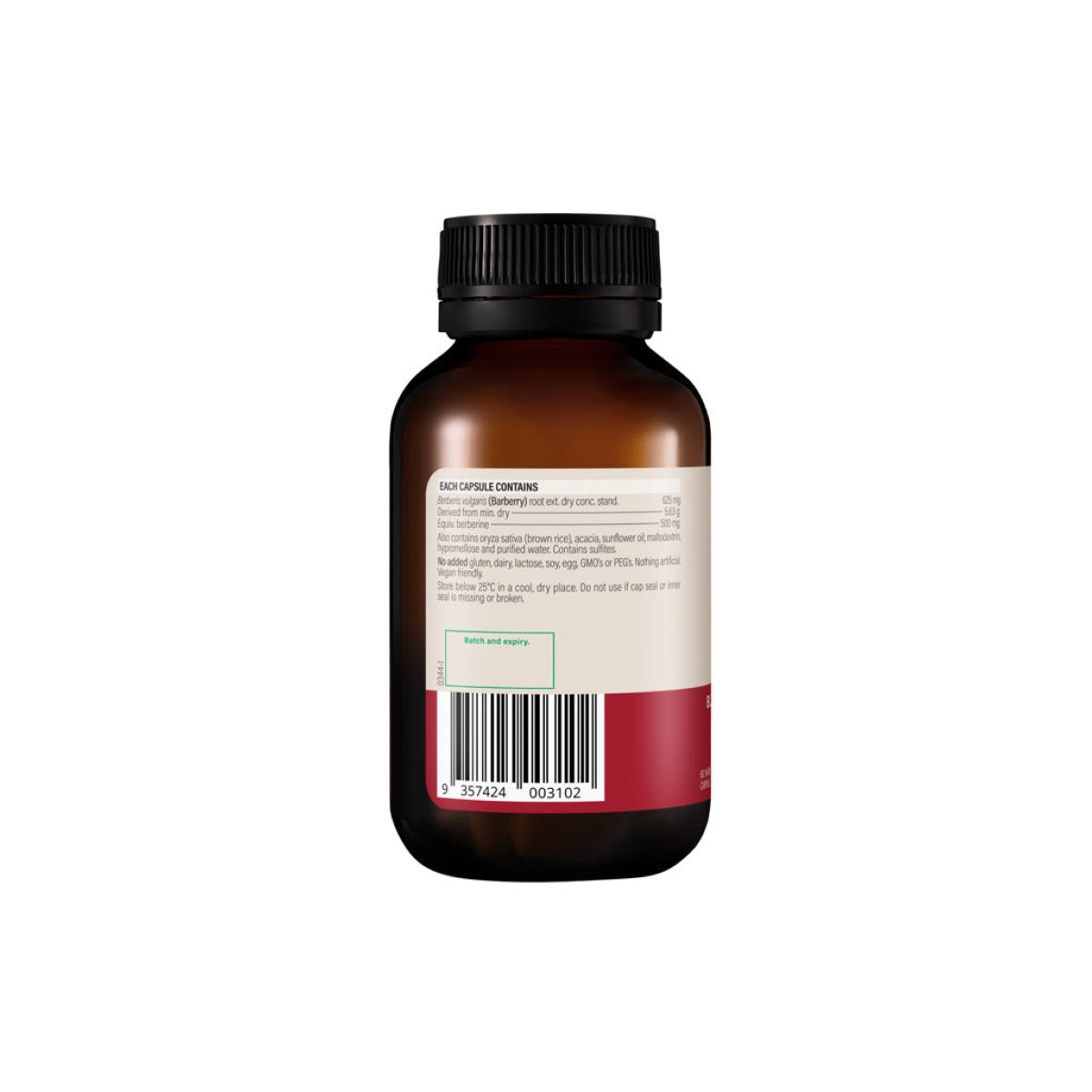 High Strength Berberine 60 Capsules
