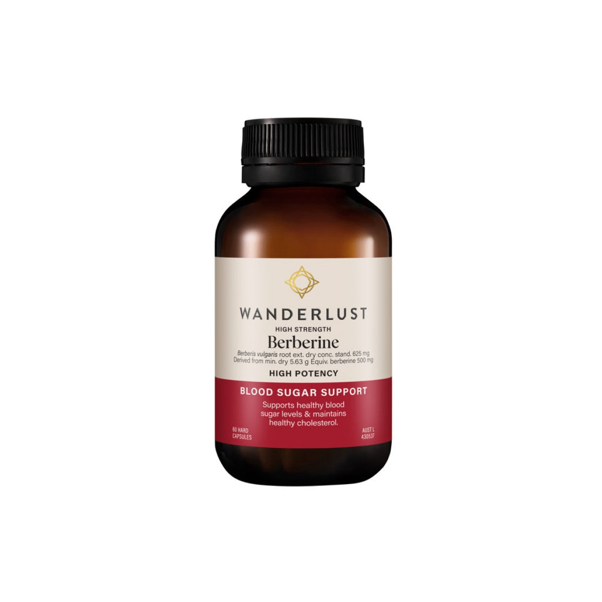 High Strength Berberine 60 Capsules