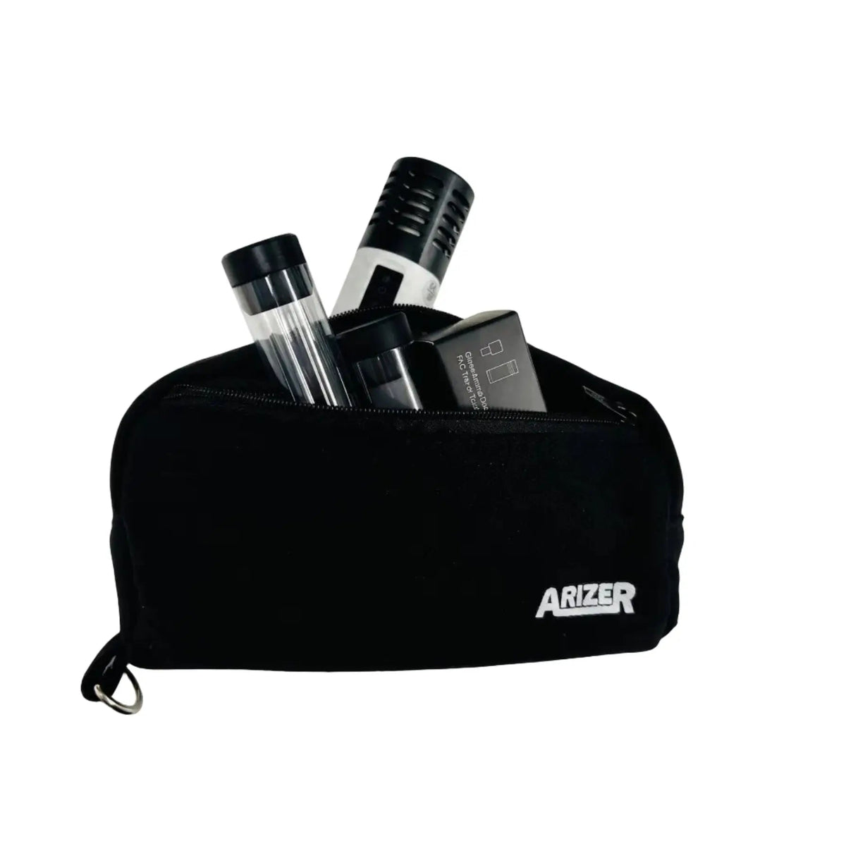 Black carrying pouch for vaporizer 