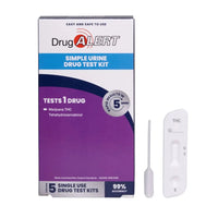 DRUG ALERT MARIJUANA URINE TEST KIT 5 PACK Drug Alert
