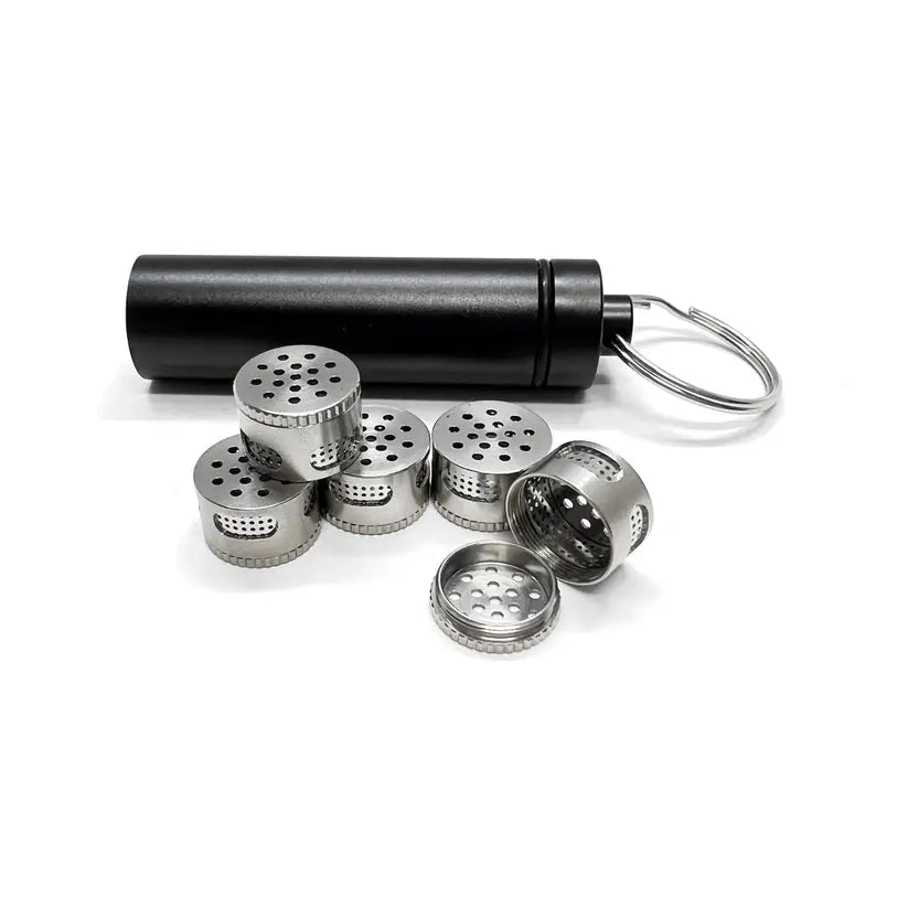 MIGHTY HI-FLO DOSING CAPSULES WITH CADDY STORZ & BICKEL