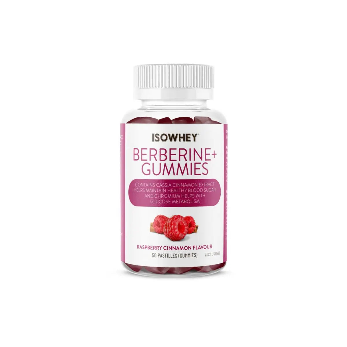 Berberine Gummies 50 Pastilles Isowhey