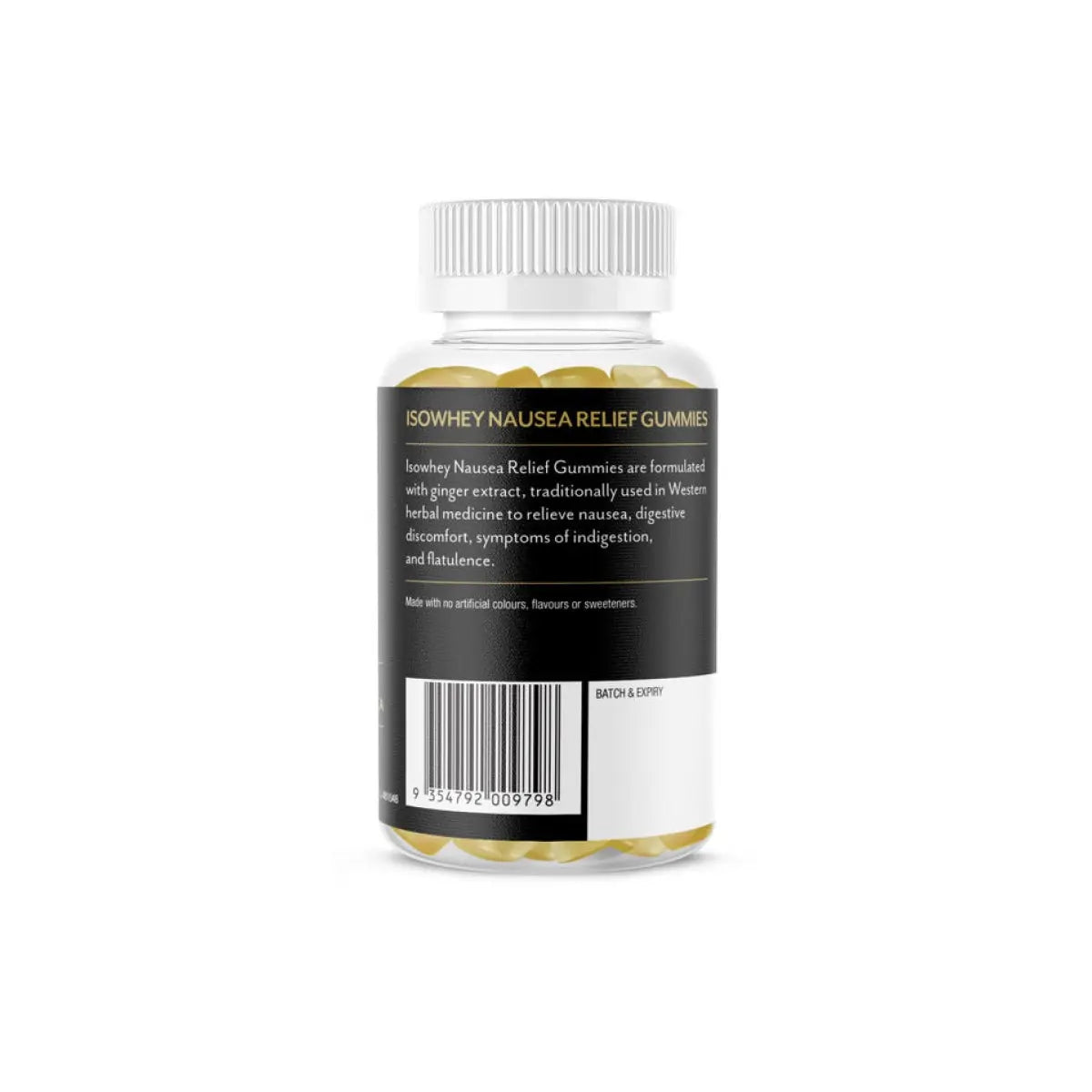 Nausea Relief Gummies 60 Pastilles Isowhey