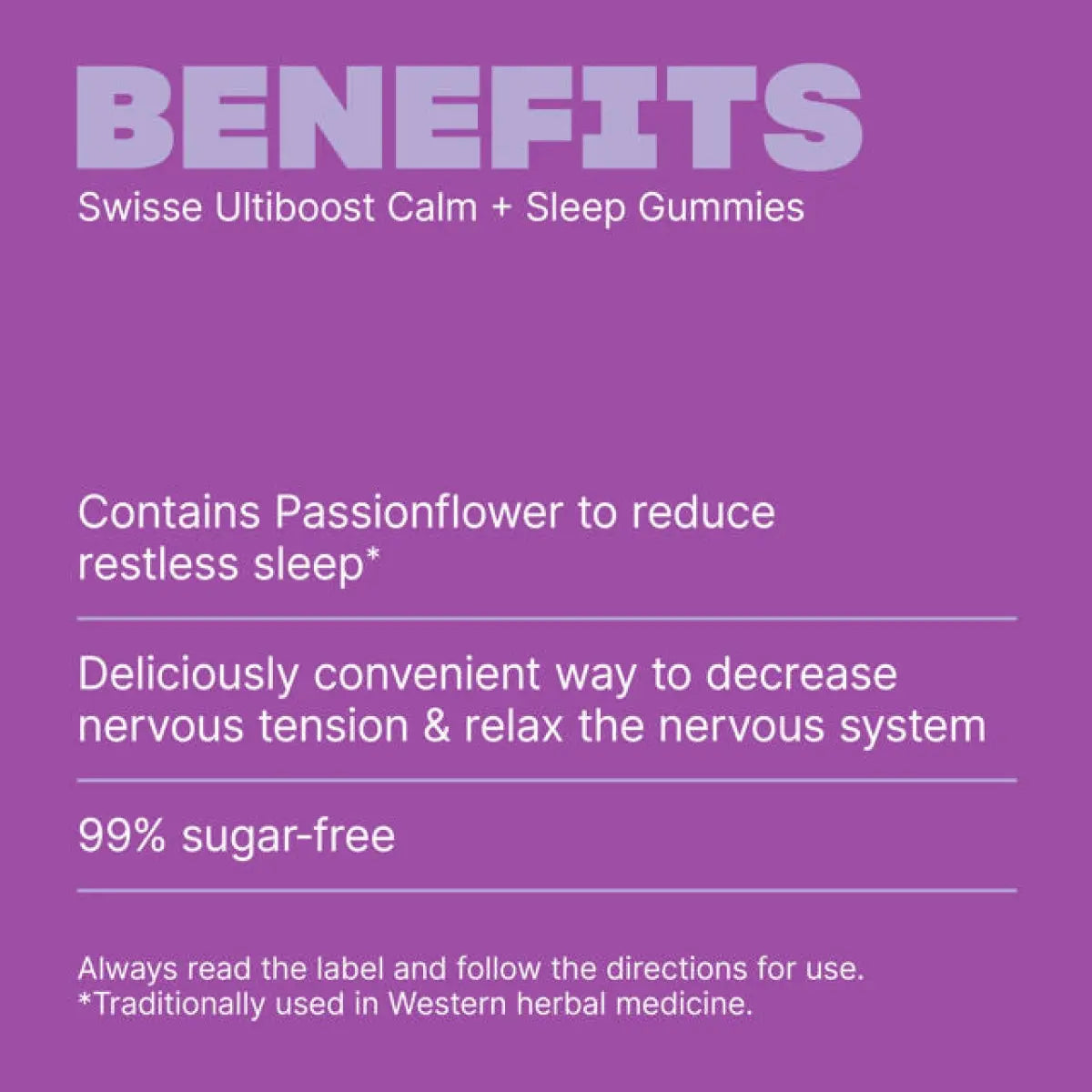 Ultiboost Calm + Sleep 60 Gummies Swisse