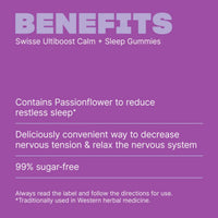 Ultiboost Calm + Sleep 60 Gummies Swisse