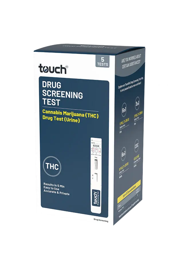 TOUCHBIO DRUG SCREENING URINE TEST MARIJUANA 5 PACK TouchBio