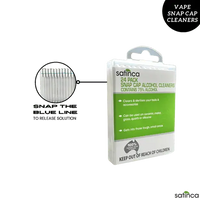 SATINCA SNAP VAPE CLEANERS 24PK Satinca