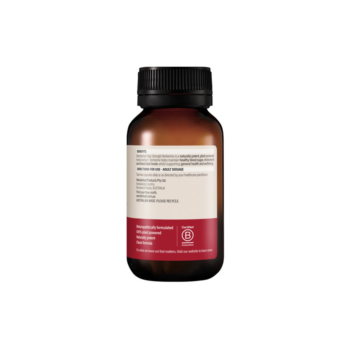 High Strength Berberine 120 Capsules