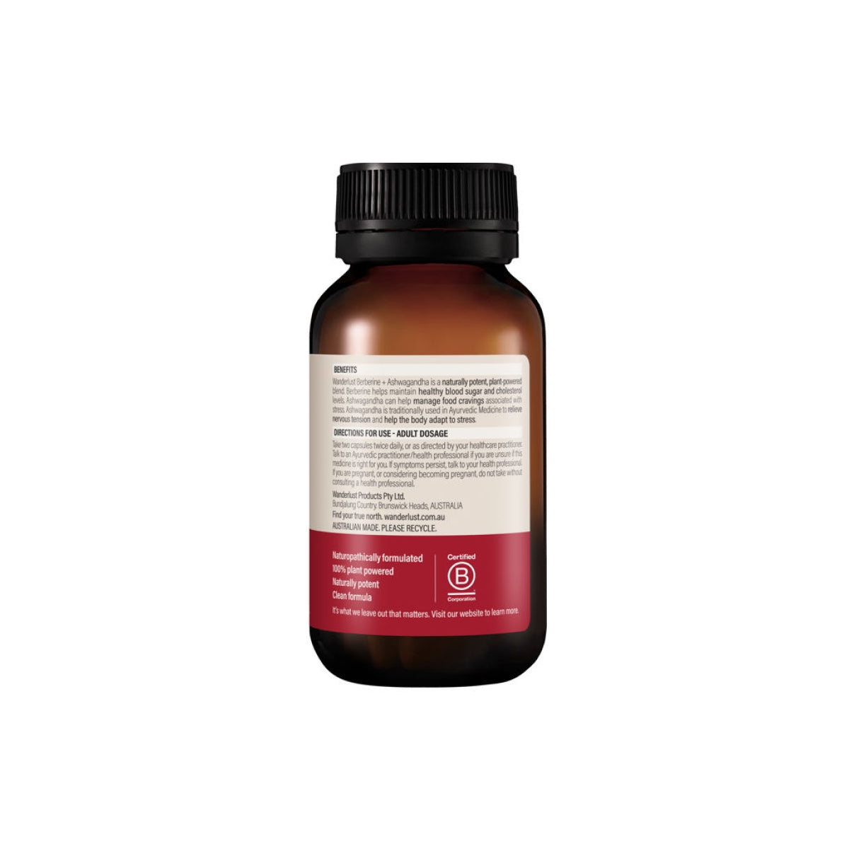 Berberine & Ashwagandha 120 Capsules