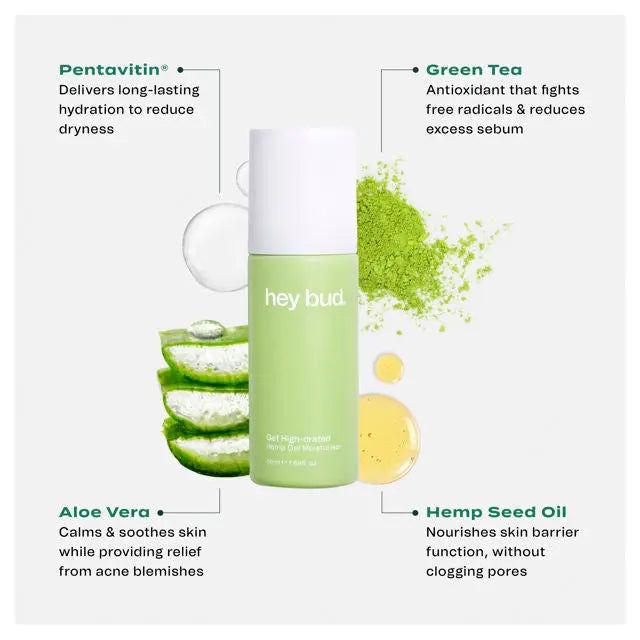 Hey Bud Gel Moisturiser 50ml Hey Bud