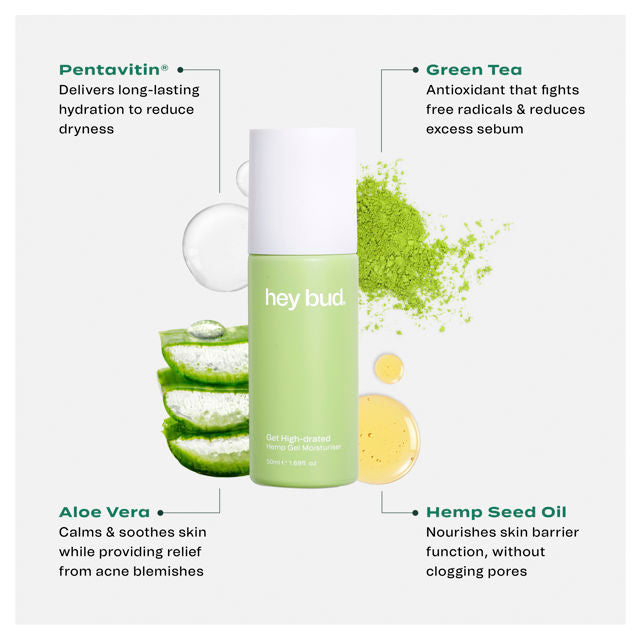 Hey Bud Gel Moisturiser 50ml