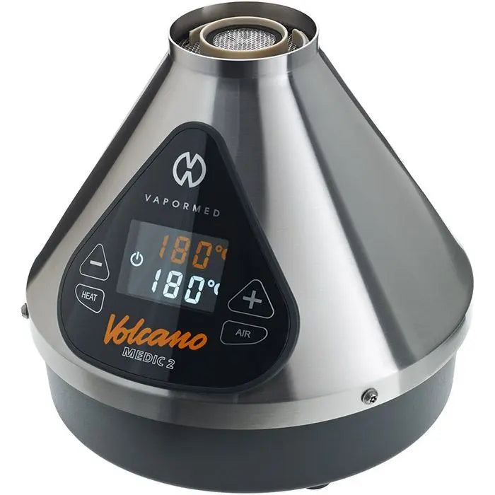 Storz and Bickel Volcano Medic Silver Isometric View